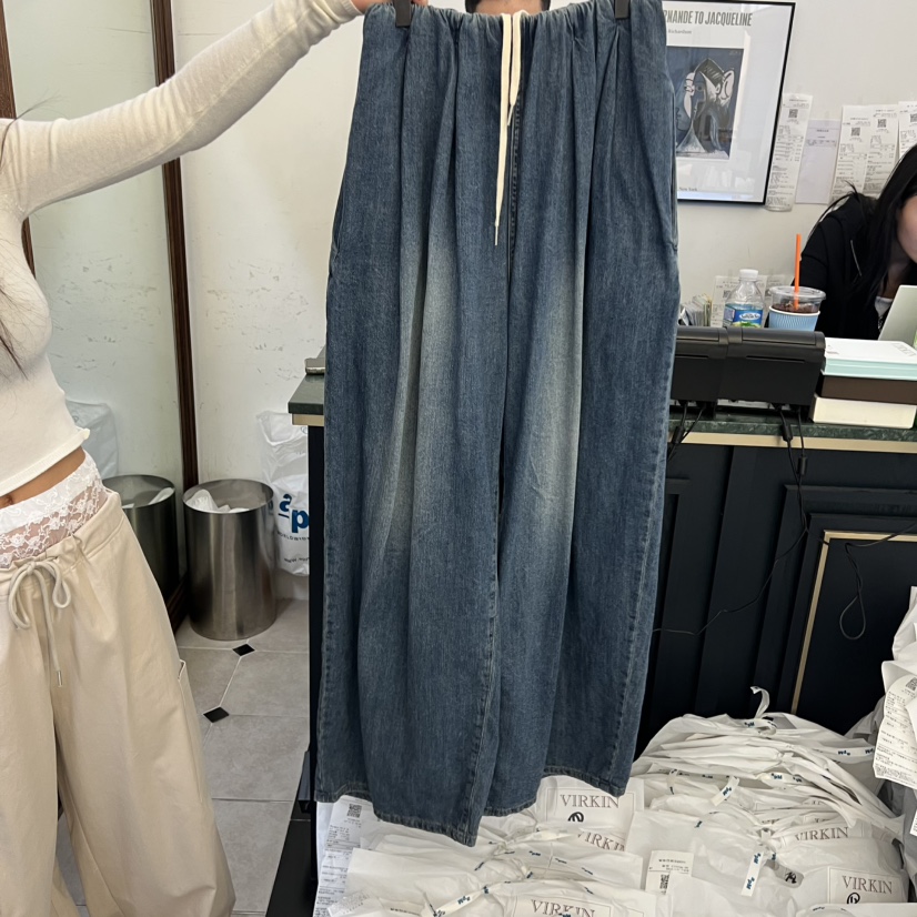 VIRKIN東大門實拍女士新款推薦時尚熱賣26春夏休閑休閑褲VIRKIN休閑褲圖色3