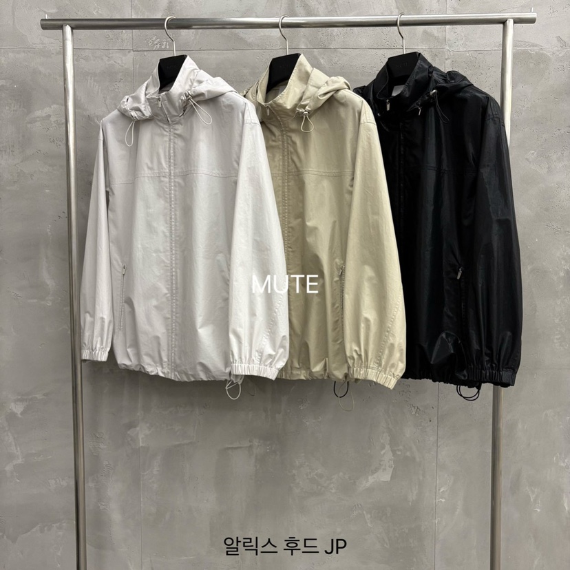 MUTE-P韓國直郵女裝新款職業熱賣時尚人氣夾克帽子可拆卸MUTE夾克