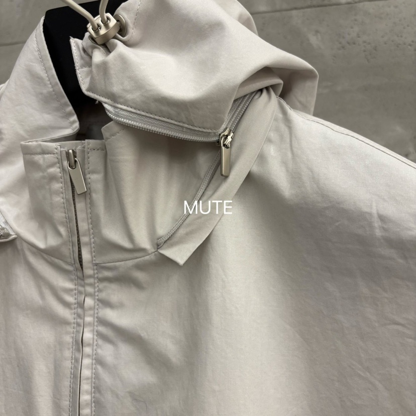 MUTE-P韓國直郵女裝新款職業熱賣時尚人氣夾克帽子可拆卸MUTE夾克