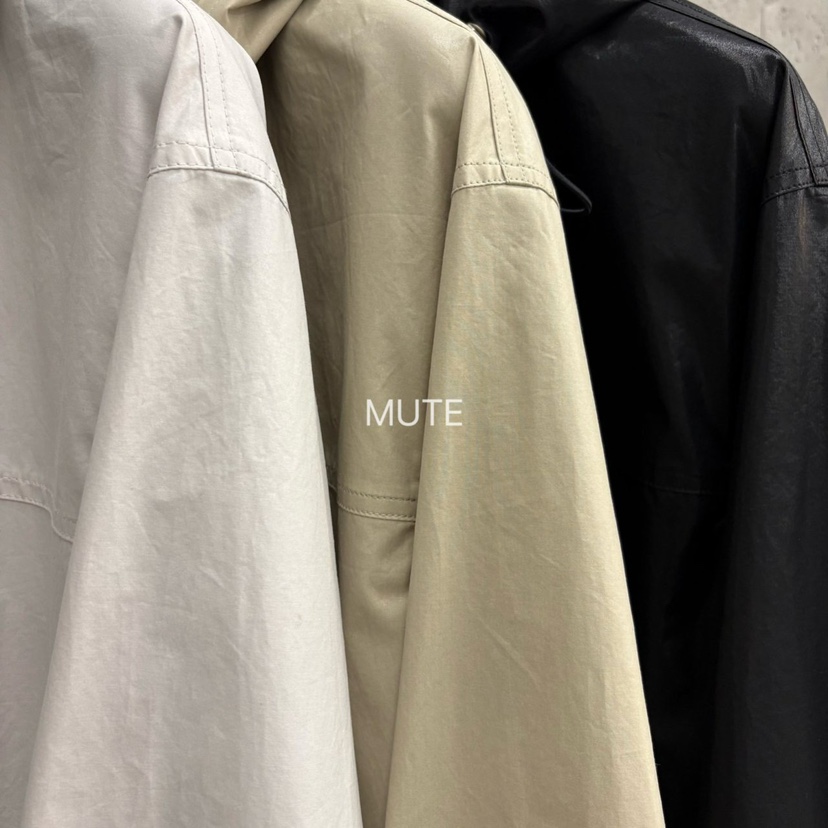 MUTE-P韓國直郵女裝新款職業熱賣時尚人氣夾克帽子可拆卸MUTE夾克