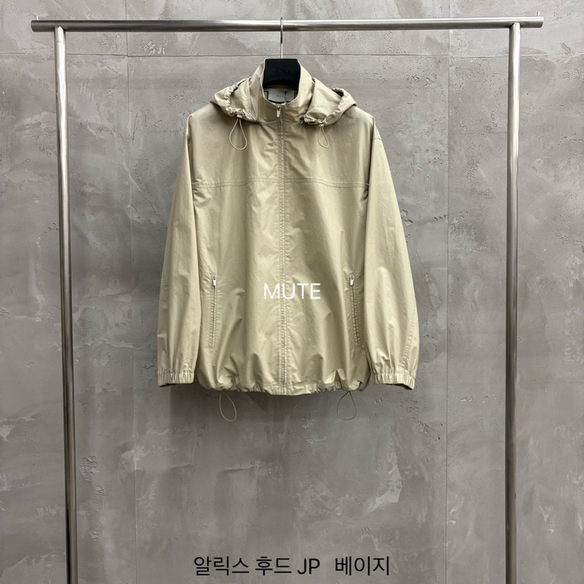 MUTE-P韓國直郵女裝新款職業熱賣時尚人氣夾克帽子可拆卸MUTE夾克圖色2