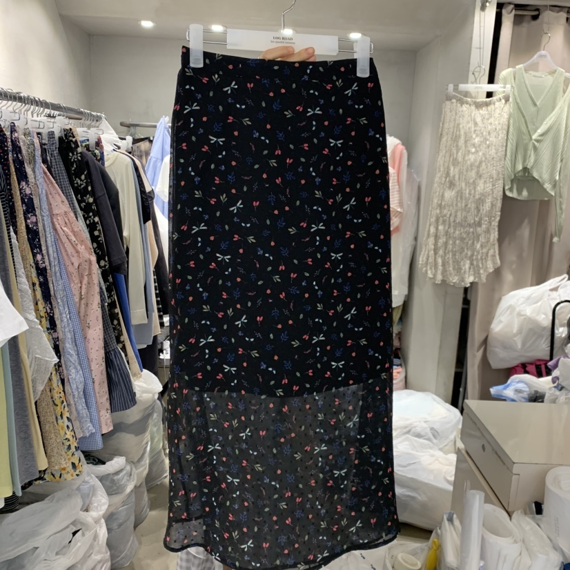 LOGROAD東大門直郵女裝新品真品26春夏推薦時尚半身裙中短裙LOG ROAD半身裙/中短裙圖色2