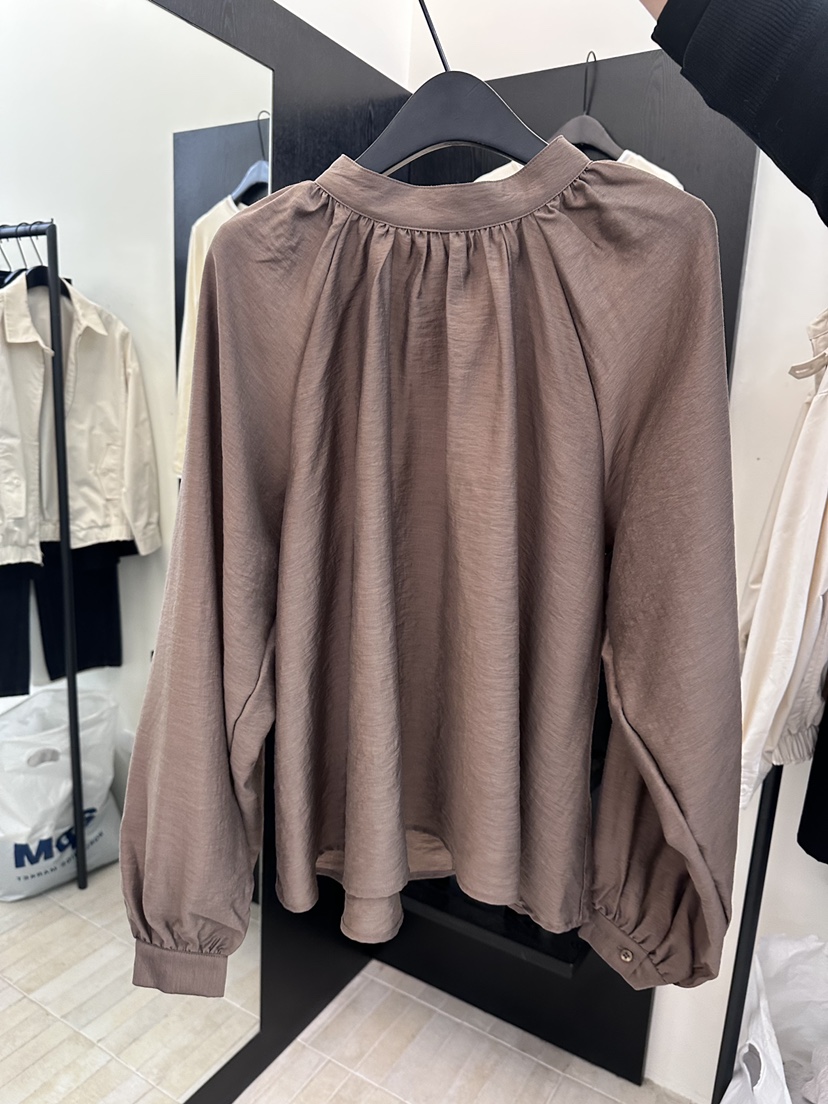 MOANI東大門實拍女裝新品熱賣職業真品26春夏休閑襯衫蕾絲衫MOANI襯衫/蕾絲衫圖色1