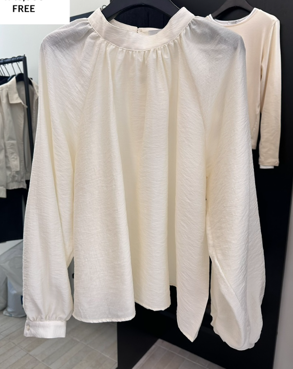 MOANI東大門實拍女裝新品熱賣職業真品26春夏休閑襯衫蕾絲衫MOANI襯衫/蕾絲衫圖色3