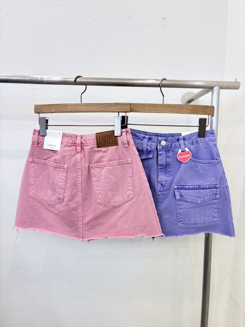 LUMIPLE東大門直郵女士新品職業26春夏真品推薦時尚休閑短裙LUMIPLE短裙