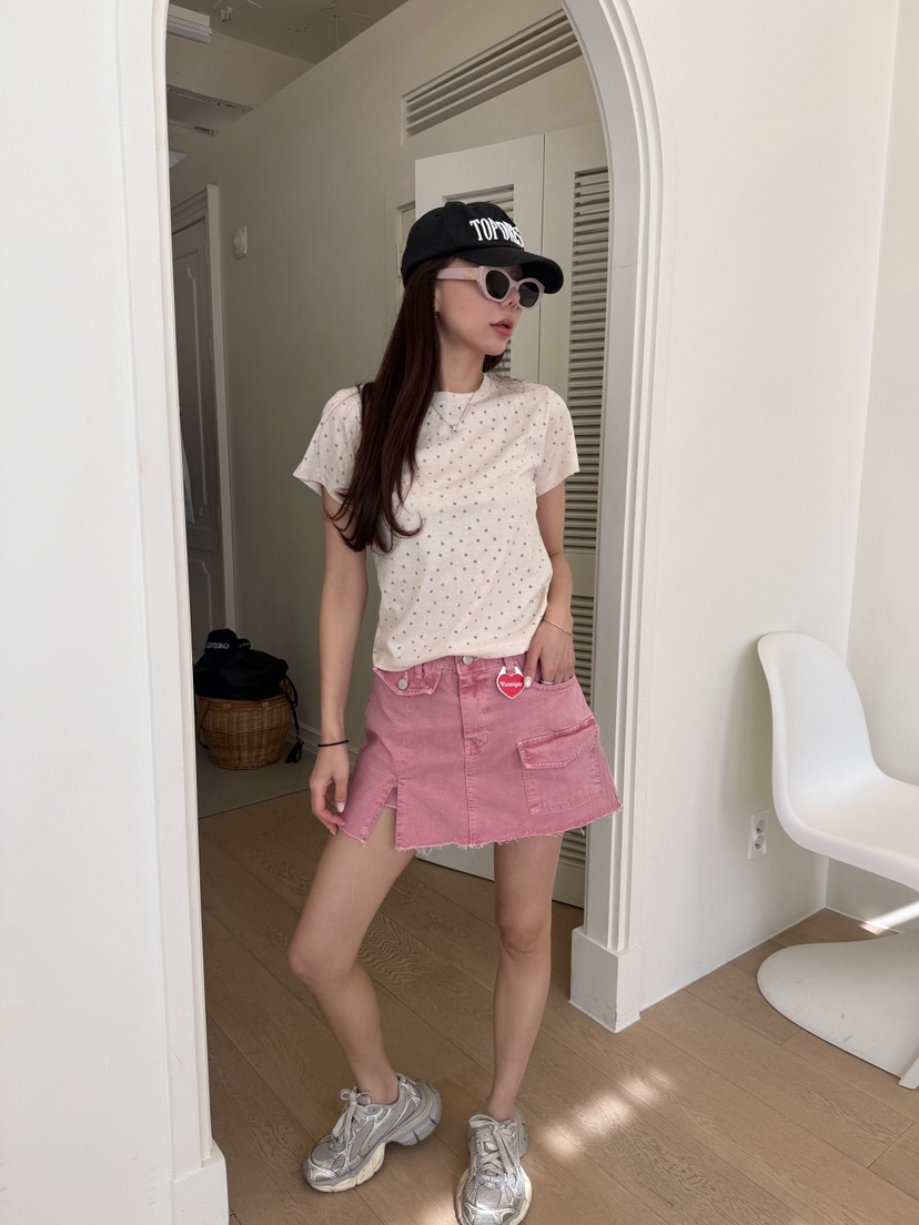 LUMIPLE東大門直郵女士新品職業26春夏真品推薦時尚休閑短裙LUMIPLE短裙