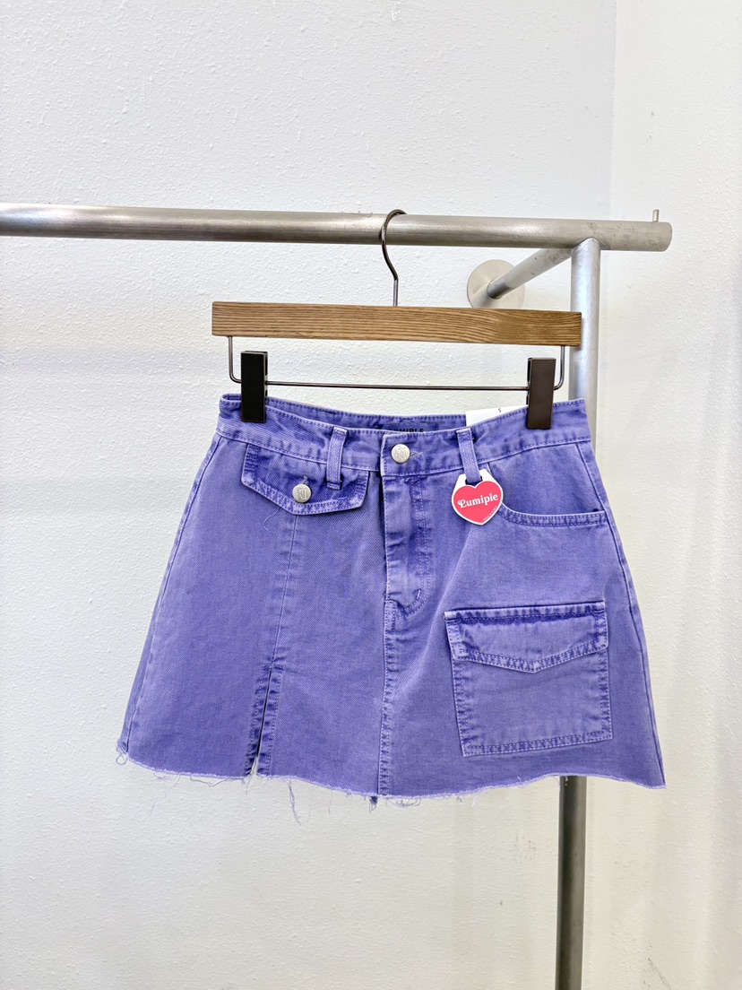 LUMIPLE東大門直郵女士新品職業26春夏真品推薦時尚休閑短裙LUMIPLE短裙圖色2