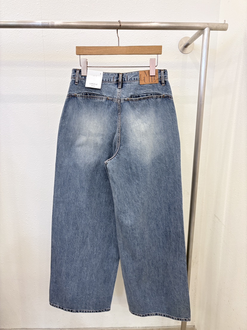 LUMIPLE韓國代購女裝新品真品26春夏職業人氣時尚推薦牛仔褲LUMIPLE牛仔褲