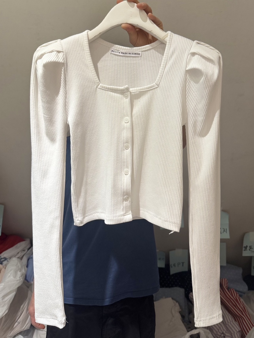 BELITA-L韓國代購女士新款休閑職業人氣時尚針織衫羊毛衫BELITA-L針織衫圖色1