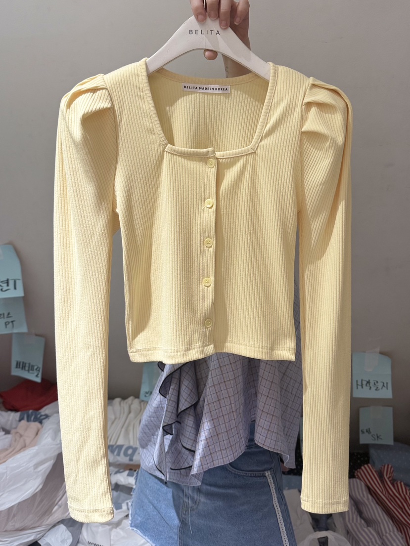 BELITA-L韓國代購女士新款休閑職業人氣時尚針織衫羊毛衫BELITA-L針織衫圖色2