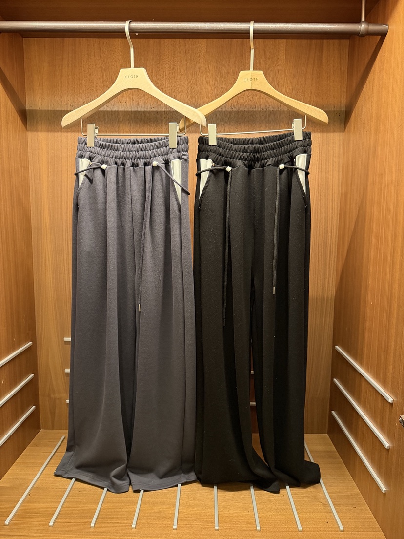 CLOTH韓國直郵女裝新款人氣26春夏真品推薦熱賣休閑褲含腰繩CLOTH休閑褲