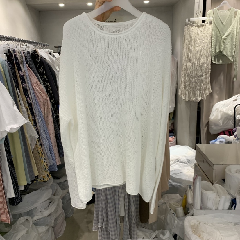 LOGROAD東大門代購女士新款時尚熱賣職業人氣26春夏針織衫LOG ROAD針織衫圖色2