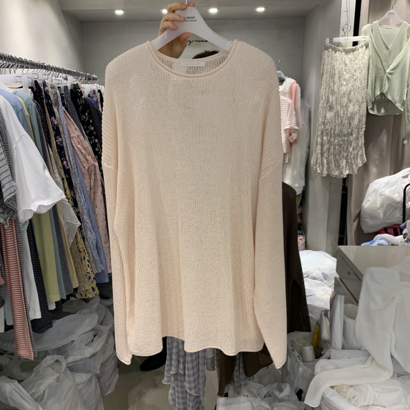 LOGROAD東大門代購女士新款時尚熱賣職業人氣26春夏針織衫LOG ROAD針織衫圖色3