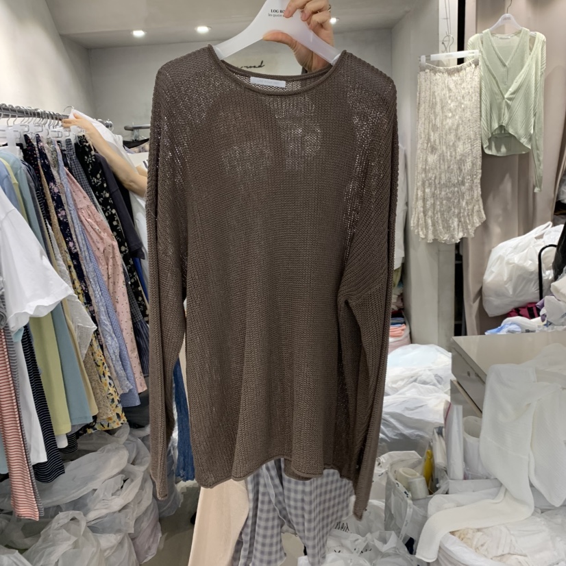 LOGROAD東大門代購女士新款時尚熱賣職業人氣26春夏針織衫LOG ROAD針織衫圖色4