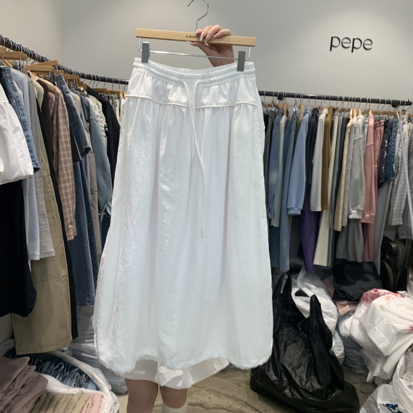 ALMOND PEPE韓國代購女士新品人氣時尚26春夏休閑推薦長裙ALMOND PEPE長裙圖色1