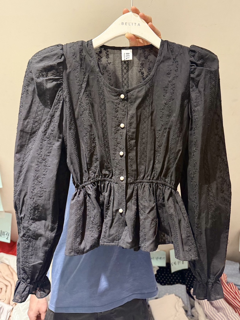 BELITA-L東大門代購女裝新款真品熱賣時尚休閑襯衫蕾絲衫BELITA-L襯衫/蕾絲衫圖色4