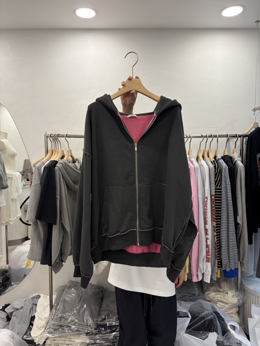 DELICATE東大門代購女士新品人氣真品推薦熱賣26春夏夾克拉鏈DELICATE夾克圖色3