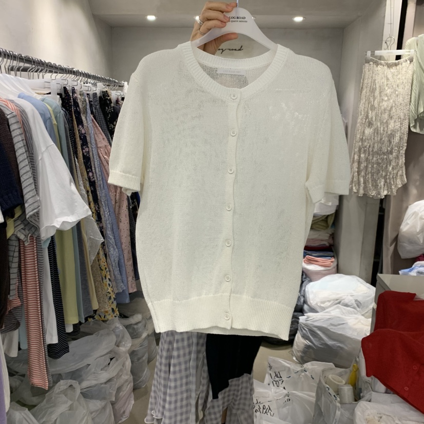 LOGROAD東大門代購女士新品26春夏人氣職業休閑真品針織衫LOG ROAD針織衫圖色3