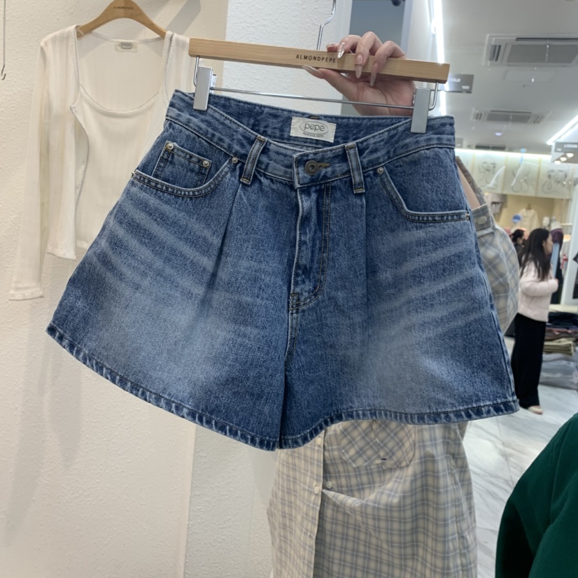 ALMOND PEPE東大門直郵女裝新款推薦休閑人氣短褲喇叭形ALMOND PEPE短褲圖色2