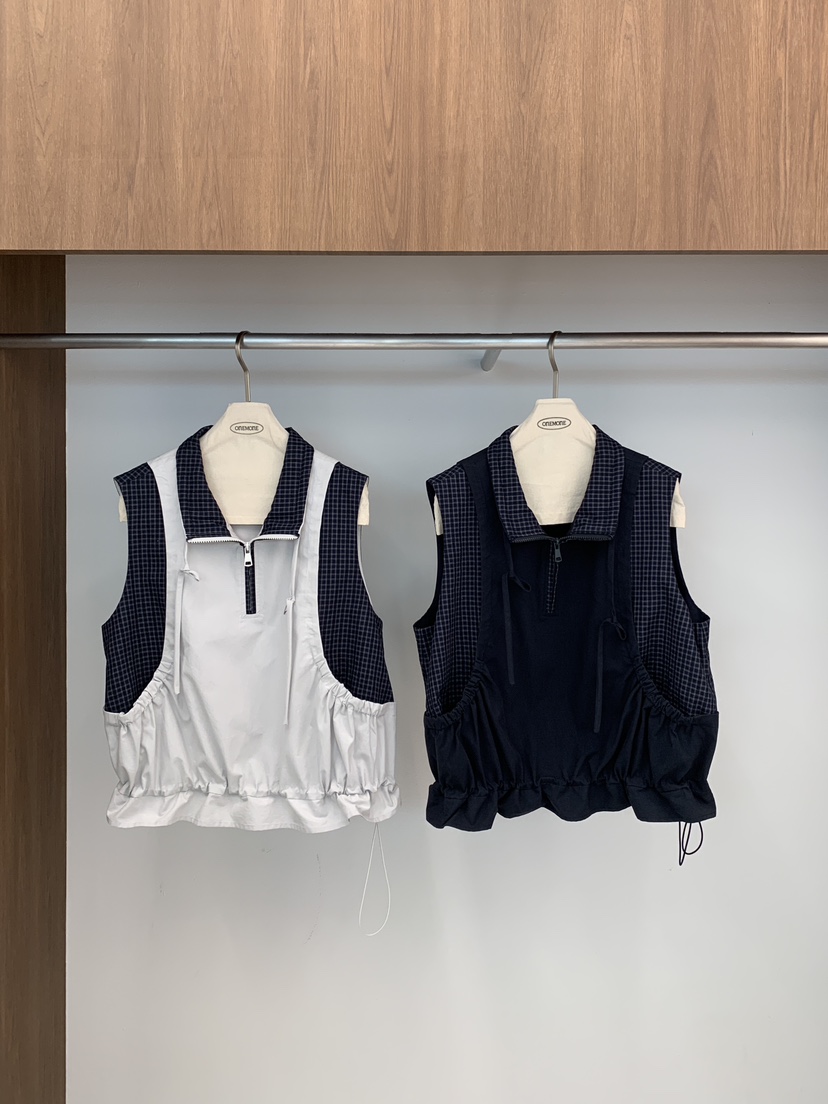 ONE MONE東大門實拍女士新品時尚真品休閑職業熱賣推薦馬甲ONE MONE馬甲