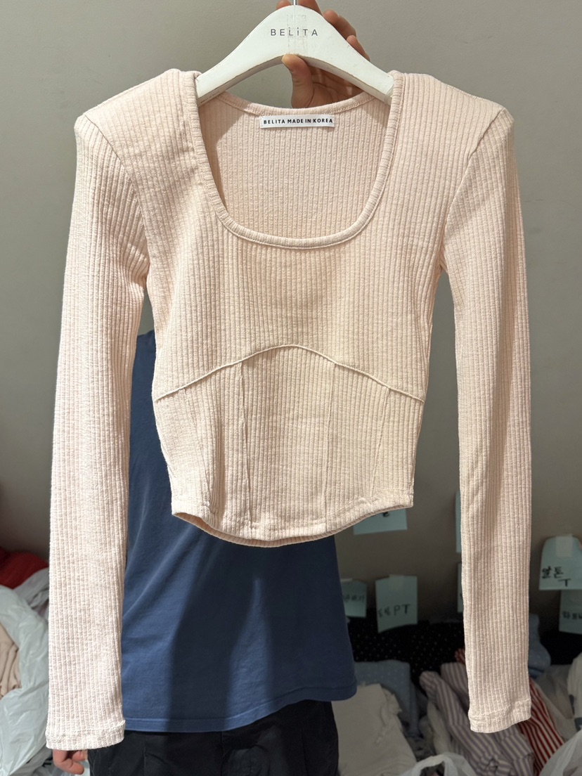 BELITA-L東大門直郵女士新品時尚人氣職業熱賣休閑長袖T恤BELITA-L長袖T恤圖色3