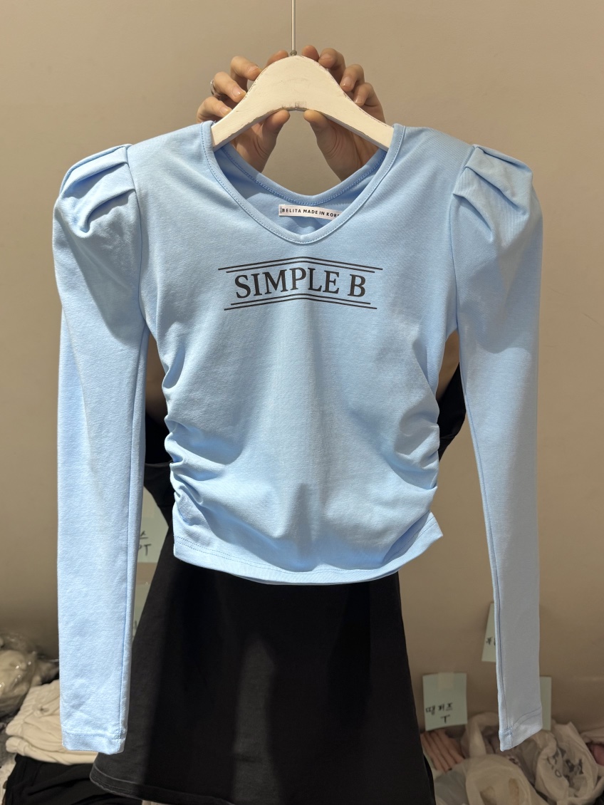 BELITA-L東大門實拍女士新款職業人氣休閑26春夏長袖T恤BELITA-L長袖T恤圖色2