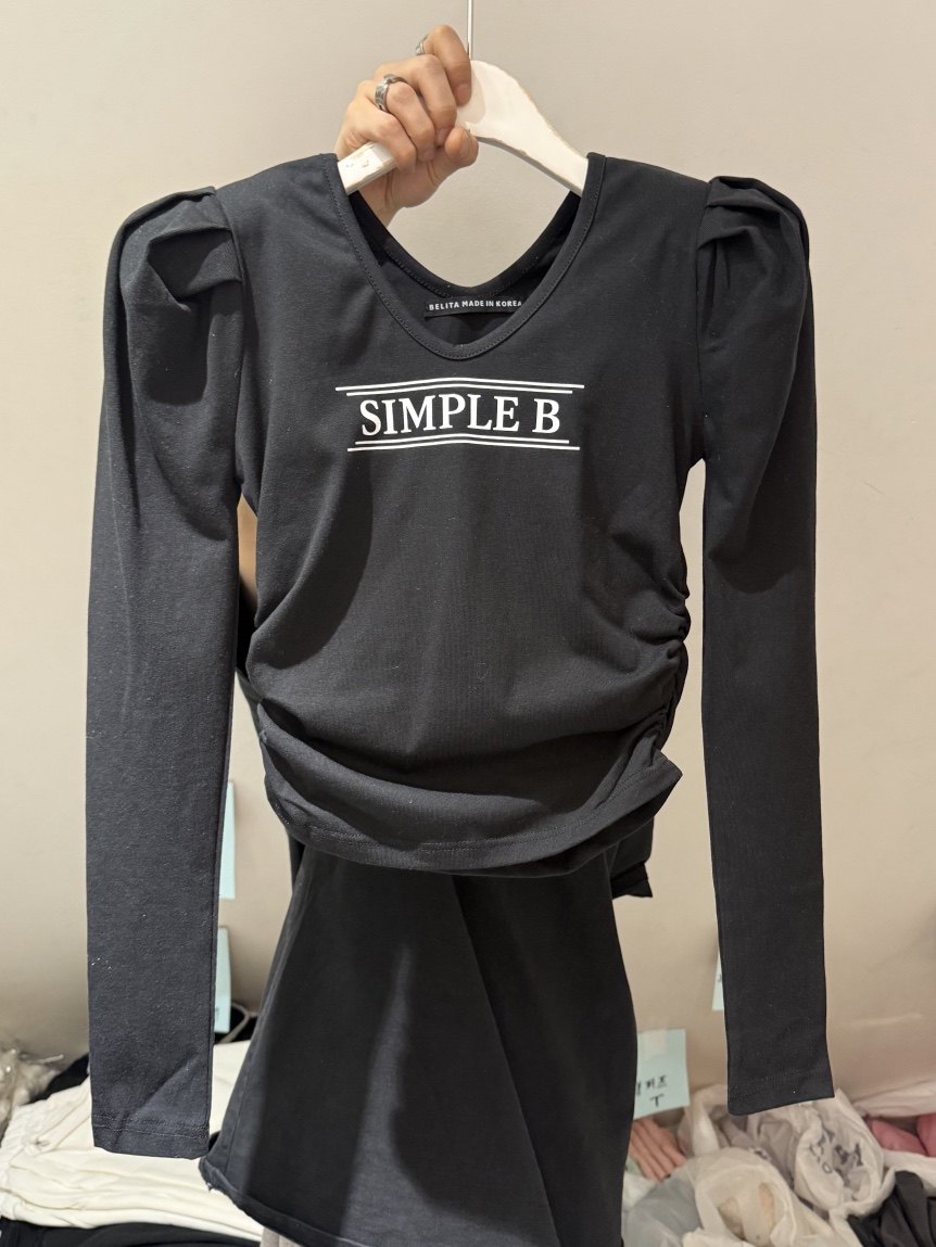 BELITA-L東大門實拍女士新款職業人氣休閑26春夏長袖T恤BELITA-L長袖T恤圖色4