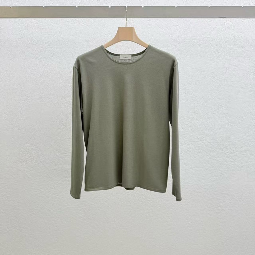 STATEMENT韓國直郵女裝新品休閑真品熱賣推薦職業長袖T恤STATEMENT長袖T恤圖色2