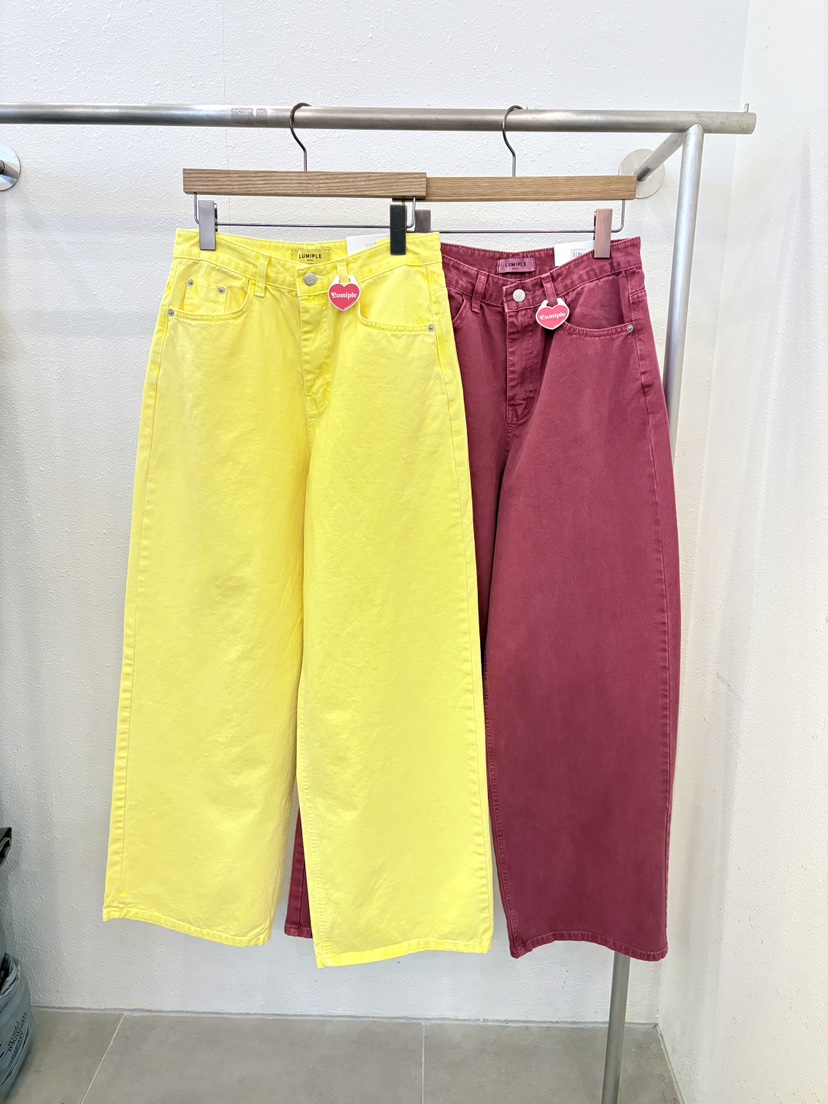 LUMIPLE東大門代購女士新款真品推薦26春夏職業熱賣休閑褲LUMIPLE休閑褲