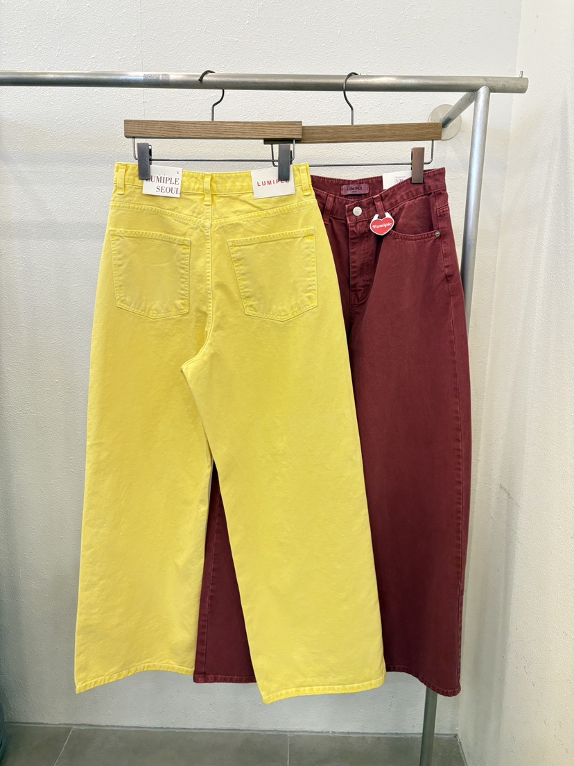 LUMIPLE東大門代購女士新款真品推薦26春夏職業熱賣休閑褲LUMIPLE休閑褲