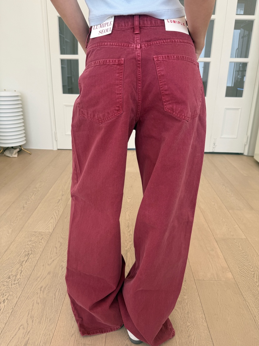 LUMIPLE東大門代購女士新款真品推薦26春夏職業熱賣休閑褲LUMIPLE休閑褲