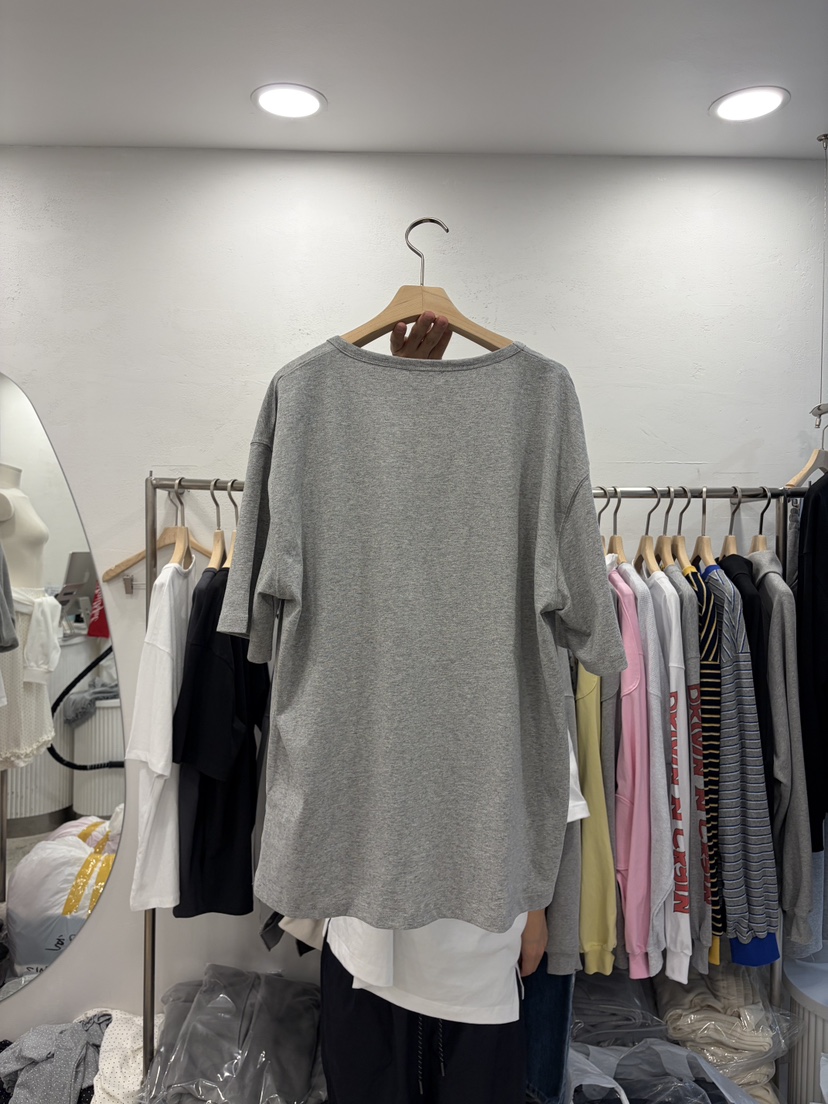 DELICATE韓國直郵女士新款26春夏真品時尚推薦休閑職業T恤DELICATET恤