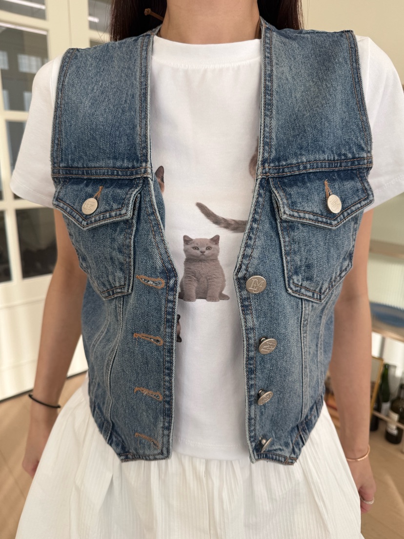 LUMIPLE東大門實拍女裝新品時尚推薦熱賣人氣職業休閑馬甲LUMIPLE馬甲