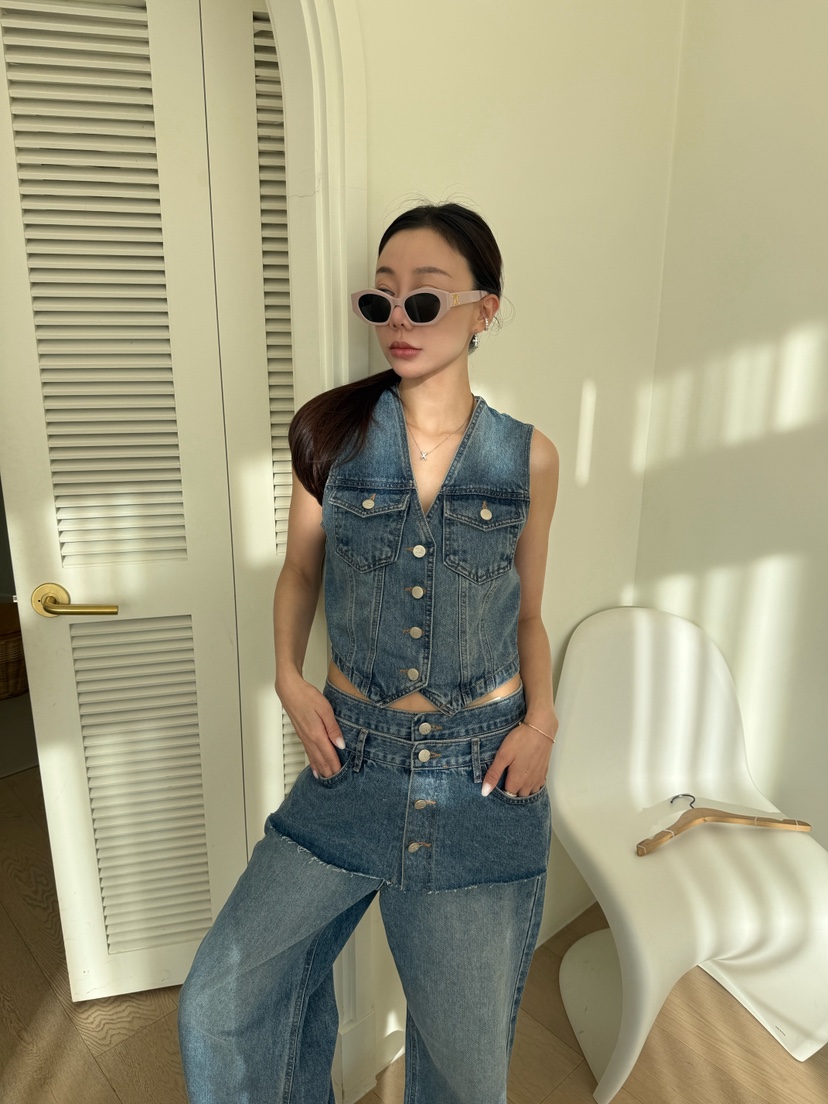 LUMIPLE東大門實拍女裝新品時尚推薦熱賣人氣職業休閑馬甲LUMIPLE馬甲