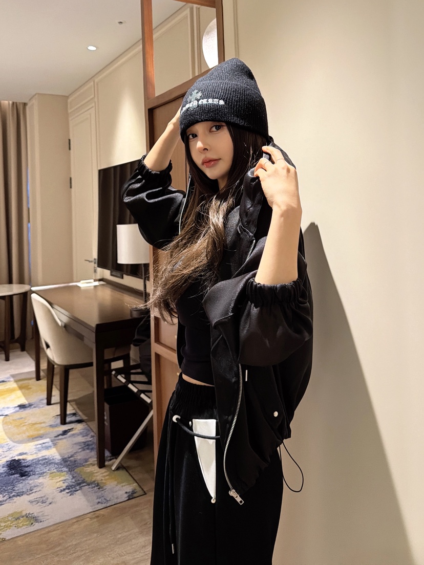 CLOTH東大門實拍女士新款26春夏職業真品推薦熱賣夾克連帽CLOTH夾克