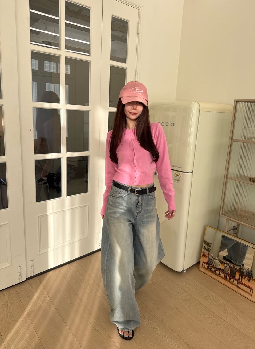 LUMIPLE東大門直郵女裝新品職業26春夏真品人氣熱賣牛仔褲LUMIPLE牛仔褲