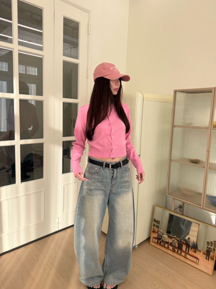 LUMIPLE東大門直郵女裝新品職業26春夏真品人氣熱賣牛仔褲LUMIPLE牛仔褲