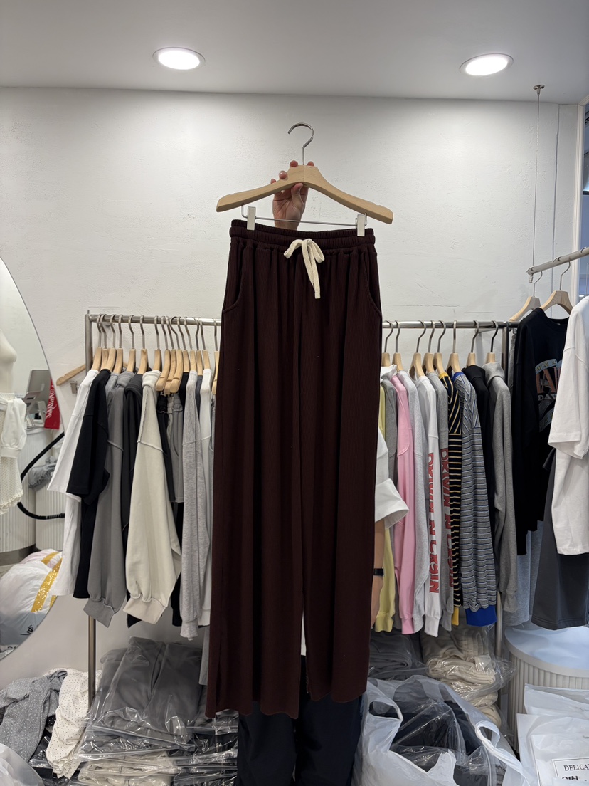 DELICATE東大門直郵女士新品26春夏職業人氣真品休閑褲褶裥DELICATE休閑褲圖色2