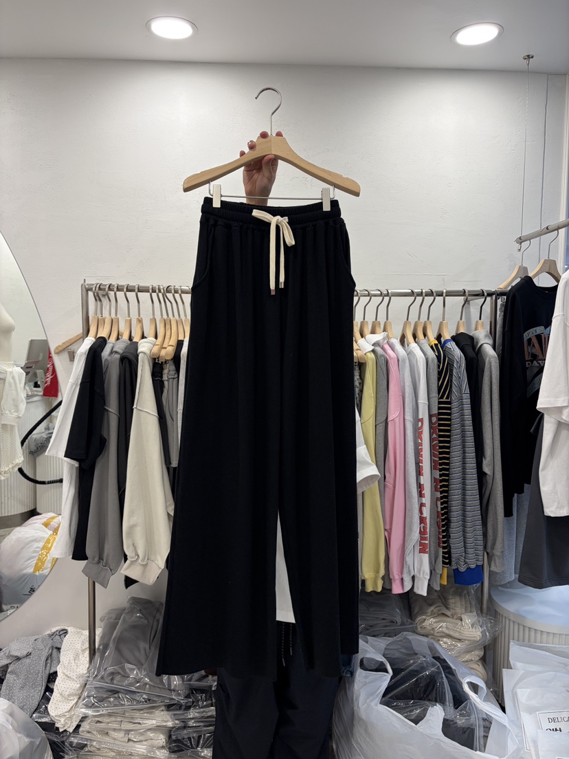 DELICATE東大門直郵女士新品26春夏職業人氣真品休閑褲褶裥DELICATE休閑褲圖色3