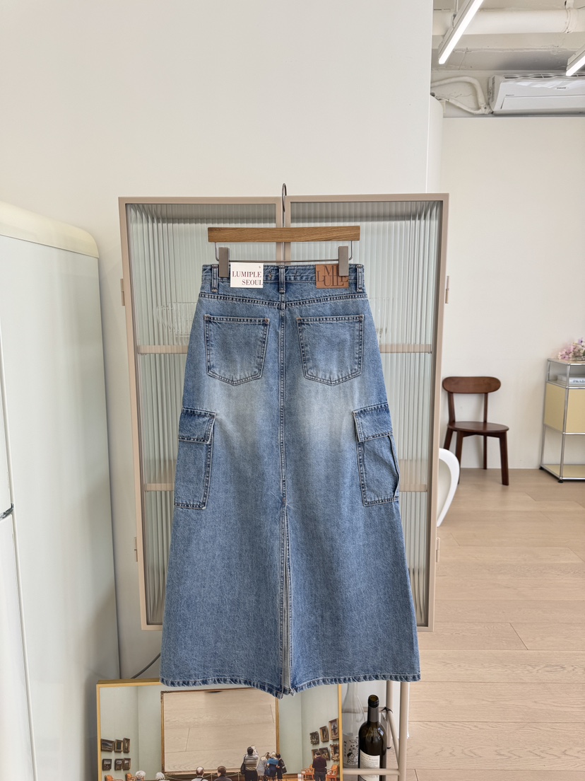 LUMIPLE東大門代購女士新款時尚熱賣休閑推薦26春夏真品長裙LUMIPLE長裙