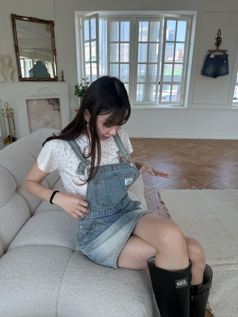 LUMIPLE韓國直郵女士新款時尚熱賣26春夏人氣真品休閑連衣裙LUMIPLE連衣裙