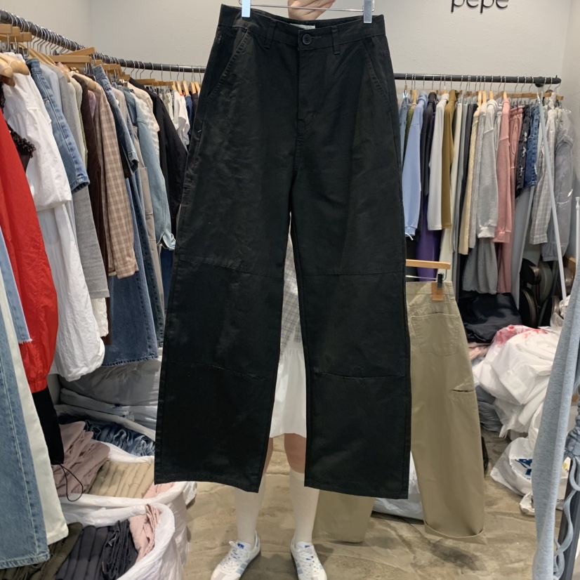 ALMOND PEPE韓國代購女士新品熱賣真品休閑26春夏休閑褲ALMOND PEPE休閑褲圖色3