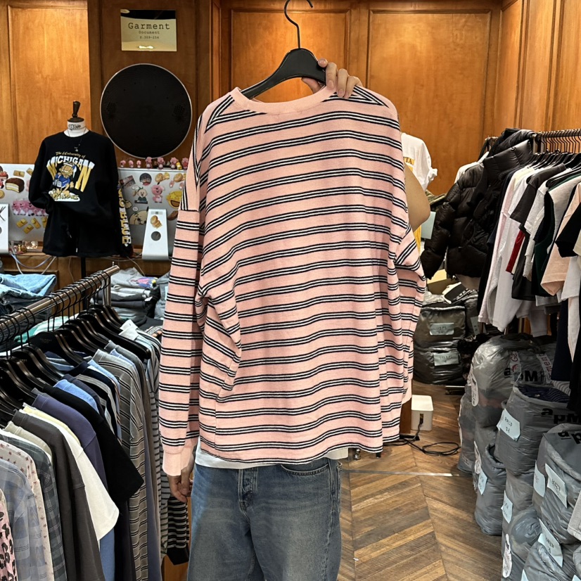 GARMENT-P東大門直郵女裝新款推薦真品休閑26春夏長袖T恤GARMENT長袖T恤