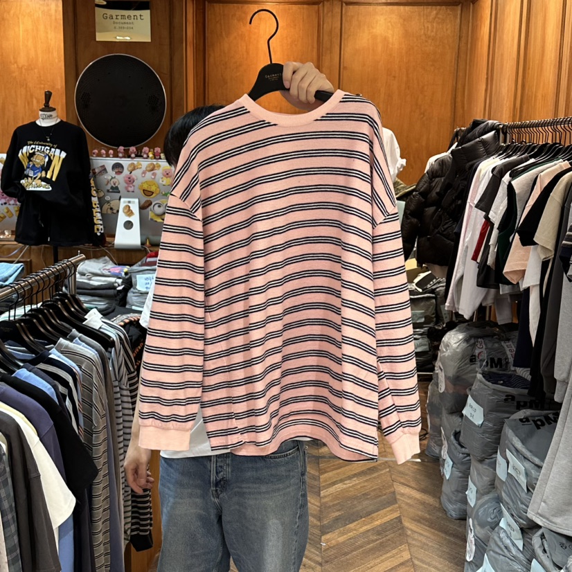 GARMENT-P東大門直郵女裝新款推薦真品休閑26春夏長袖T恤GARMENT長袖T恤圖色1