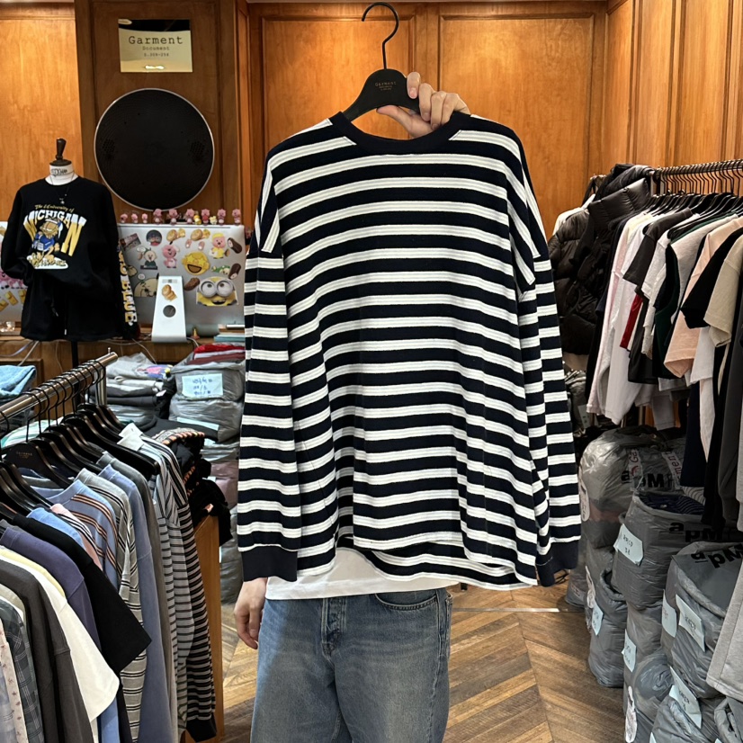 GARMENT-P東大門直郵女裝新款推薦真品休閑26春夏長袖T恤GARMENT長袖T恤圖色2