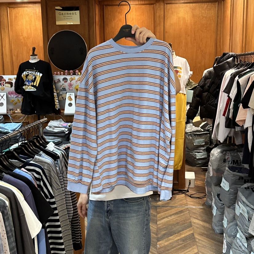 GARMENT-P東大門直郵女裝新款推薦真品休閑26春夏長袖T恤GARMENT長袖T恤圖色3