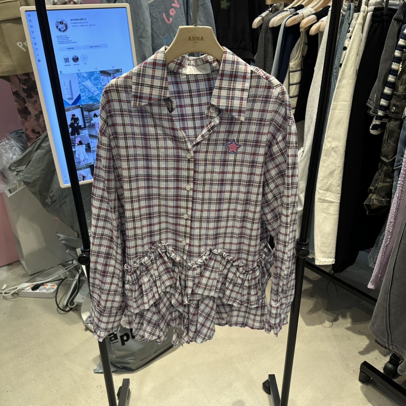 ANNA-P東大門直郵女裝新品真品人氣職業26春夏襯衫蕾絲衫ANNA-P襯衫/蕾絲衫圖色2