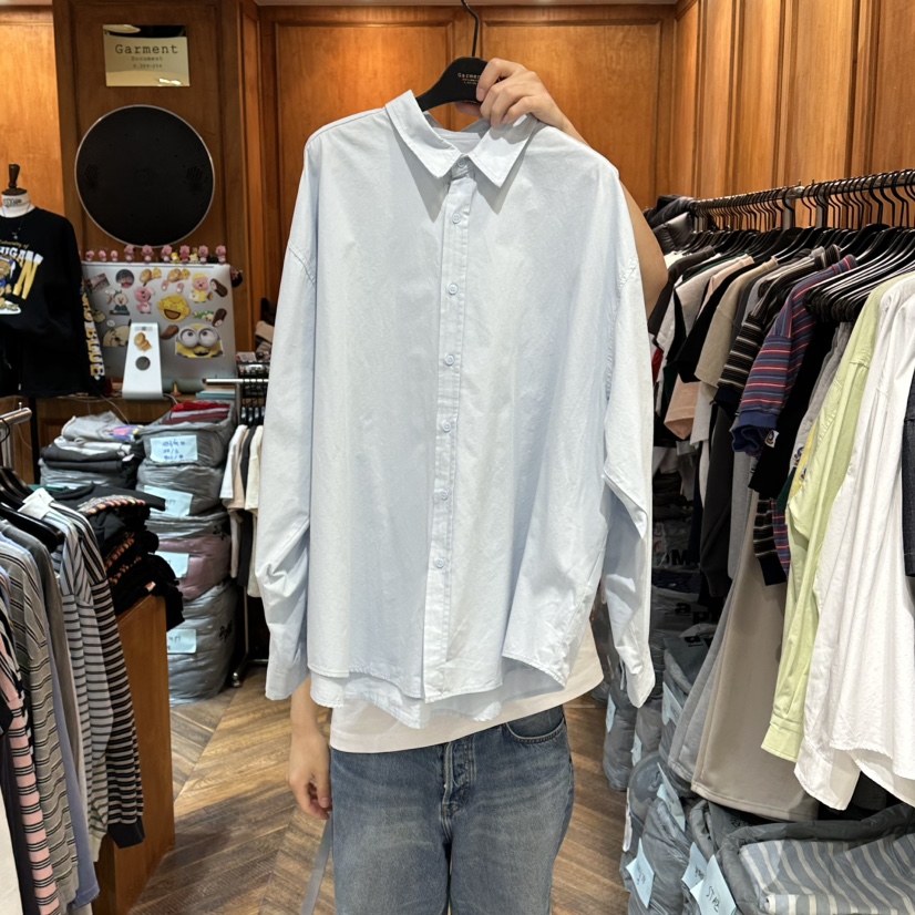 GARMENT-P東大門直郵女裝新款真品人氣休閑職業襯衫蕾絲衫GARMENT襯衫/蕾絲衫圖色3