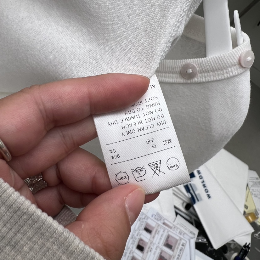 NUTPLAN韓國代購女士新品26春夏真品人氣熱賣長袖T恤V領網眼NUTPLAN長袖T恤