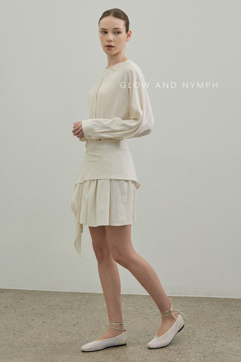 GLOW AND NYMPH東大門代購女士新品時尚26春夏休閑連衣裙GLOW AND NYMPH連衣裙